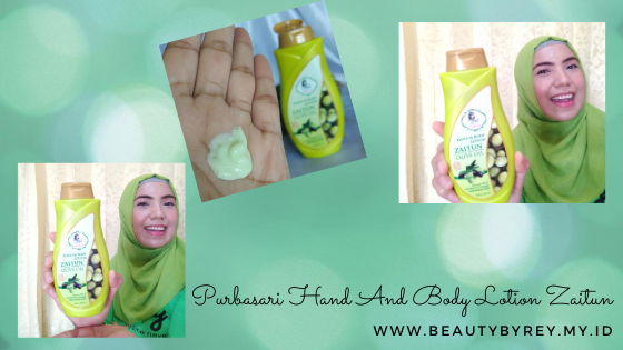 Review Purbasari Hand And Body Lotion Zaitun