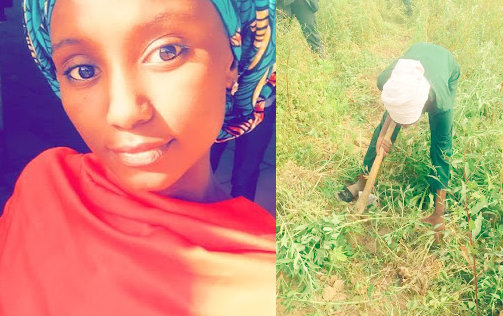  Photos: "When I am not slaying, I go to the farm" Beautiful Nigerian lady reveals her source of income