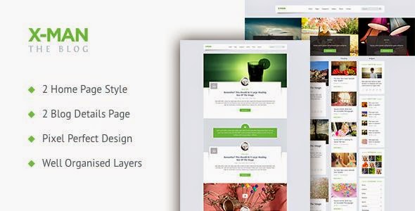 Best Personal Blogging PSD Template