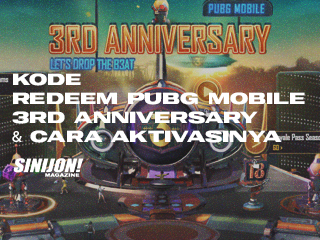 Free Kode Redeem PUBG Mobile 3rd Anniversary & Cara Aktivasinya