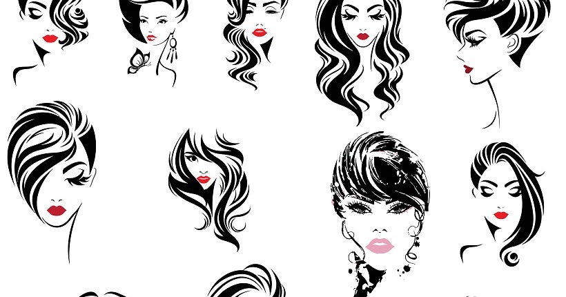 Download digitalfil: Woman Head Face svg,cut files,silhouette clipart,vinyl files,vector digital,svg file ...