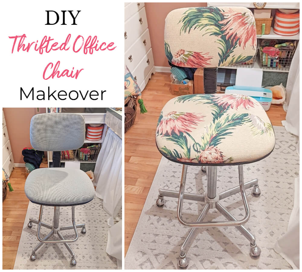 DIY Office Chair Cover