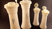 Salt And Pepper Shakers With Lids