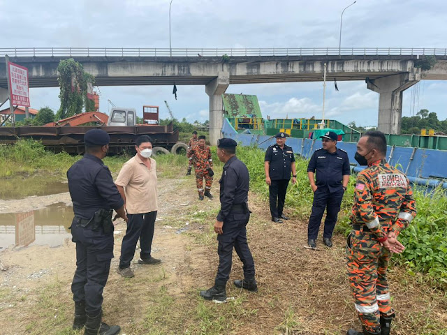 orang hilang jambatan igan sarawak