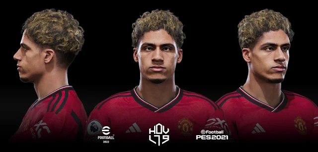 Raphaël Varane Face 2023 For eFootball PES 2021