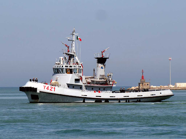 Y421 Porto Empedocle, Italian Navy tugboat, Livorno