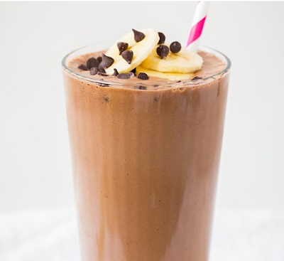 Chocolate Peanut Butter Banana Shake #drink #healthydrink