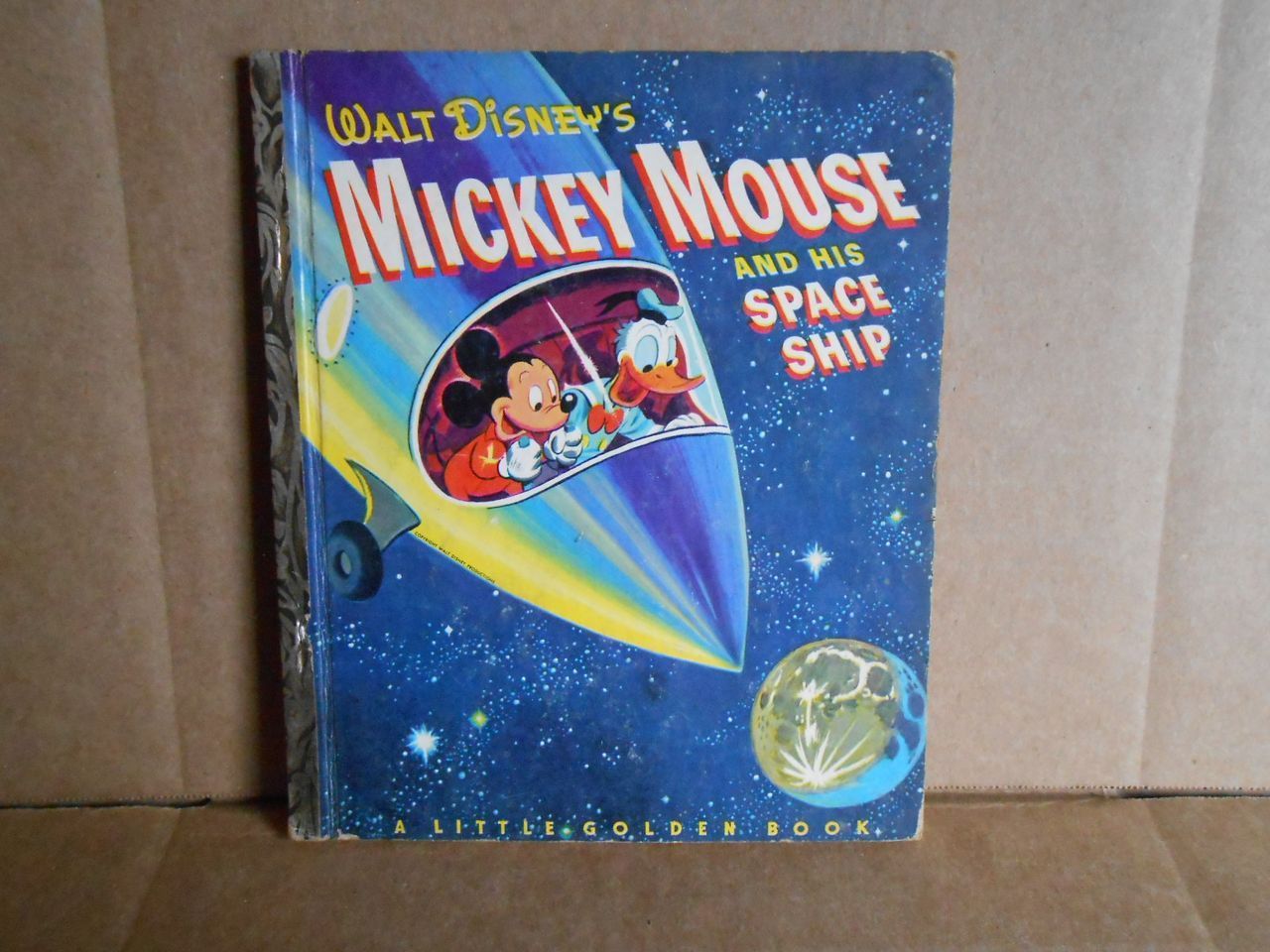 Mickey Mouse and His Spaceship Disney Mickey Mouse Little Golden Book