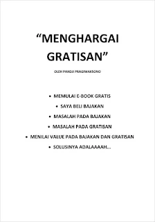 Menghargai Gratisan