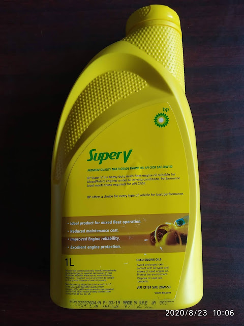 Super V Mobile 1 Liter with high quality Engine oil
