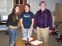 Lauren Roberts, Kimberly White and Dr. John Strange