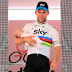 British Sprinter Mark Cavendish With His Baby Delilah - Bicycle Tour Of Italy 2012 Winner