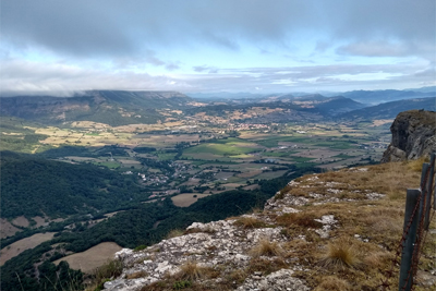 Caminar junto a los cortados recompensa con estas vistas