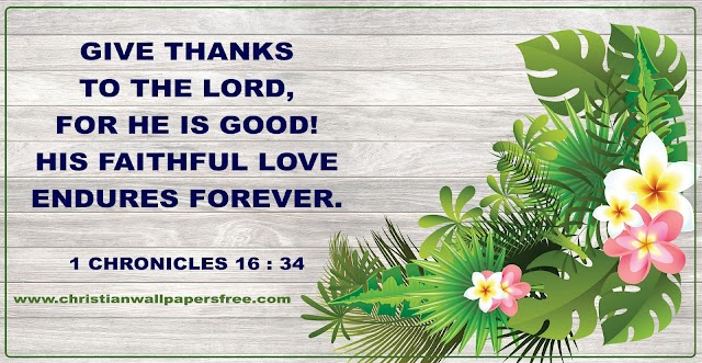 Give Thanks to the Lord 