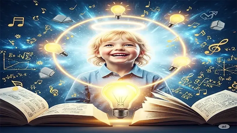 صورة توضيحية للموهبة و العبقريّة.