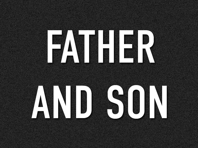 Father and son [Otec i syn], 1919