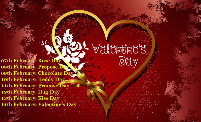Valentines Day Week List 2020