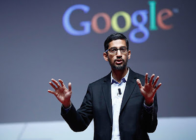 Who is the CEO of Google ?