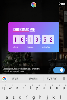 cara menambahkan stiker countdown pada story Instagram-gambar 3
