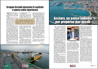 GIUGNO 2020 PAG. 26 - Gruppo Grendi aumenta il capitale e punta sulla ripartenza