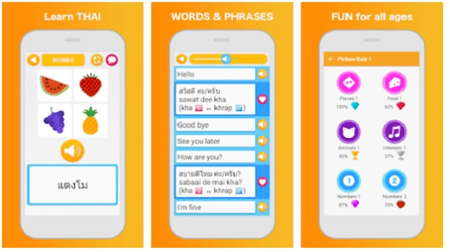 Aplikasi Belajar Bahasa Thailand