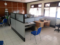 Knockdown Office Cubicle Divider Partition - Furniture Semarang