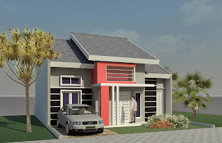 Desain dan Harga Rumah  Minimalis  Modern type 21 Rumah  