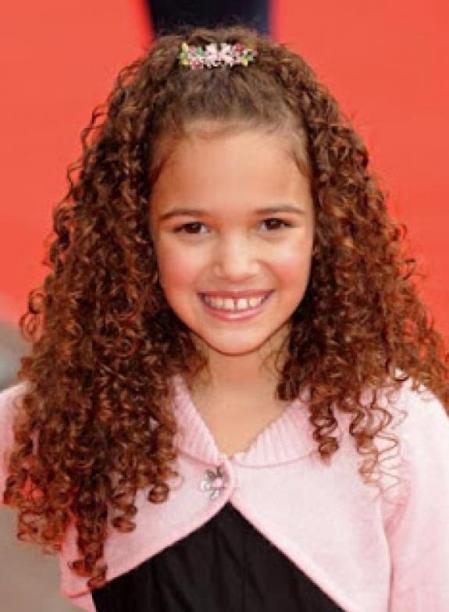 Kids Hairstyle for Curly Hair, Fashionable on Latest Update