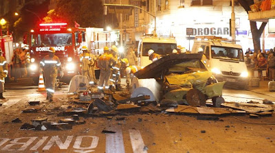 explosão de bueiros no rio de janeiro,rj aecio neves