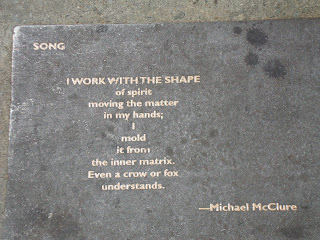 Sidewalk Poetry in Berkeley  (c) 2012 by Maja Trochimczyk