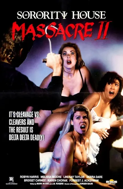 Cine Cuchillazo Sorority House Massacre II 1990 Jim Wynorski Inglés Subs Subtítulos Subtitulada Español VOSE MEGA Película