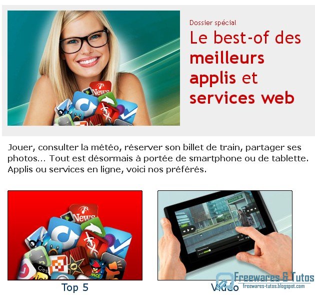 Le site du jour : Le best-of des meilleurs applications et services web