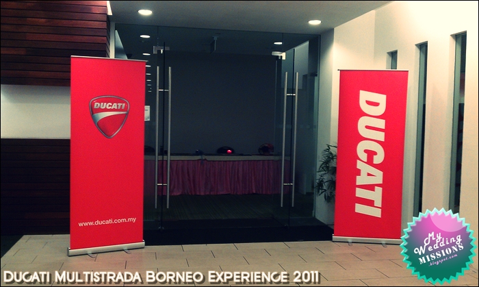 My Wedding MISSIONS before after Ducati Multistrada Borneo Experience