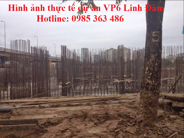 Hình ảnh thực tế dự án nhà ở xã hội - Chung cư VP6 Linh Đàm