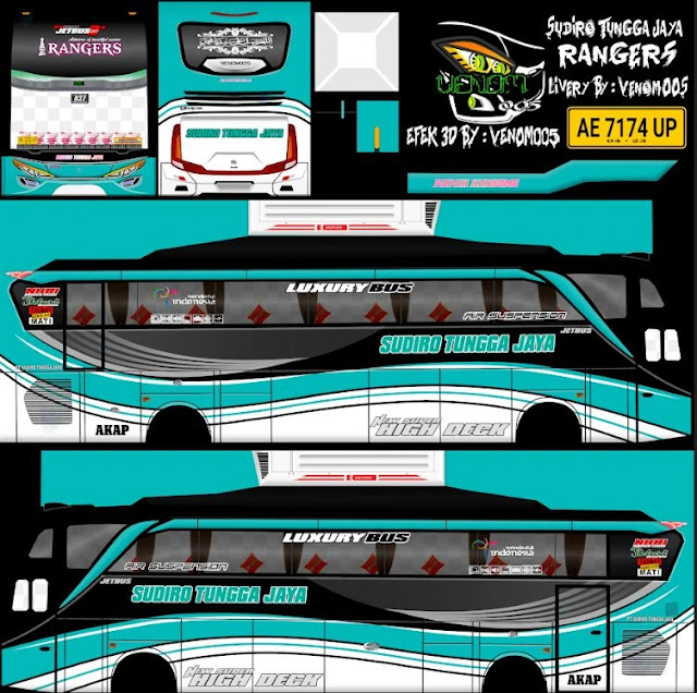 Livery Bussid STJ Terbaru