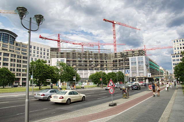 Baustelle Wohn und Shoppingwelt, Leipziger Platz 12, LP12, Leipziger Straße, 10117 Berlin, 13.07.2013