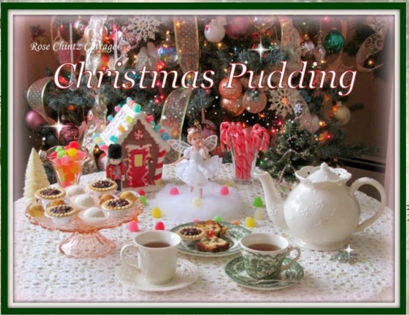 Rose Chintz Cottage- Christmas Pudding