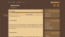 dClassic Time Blogger Template