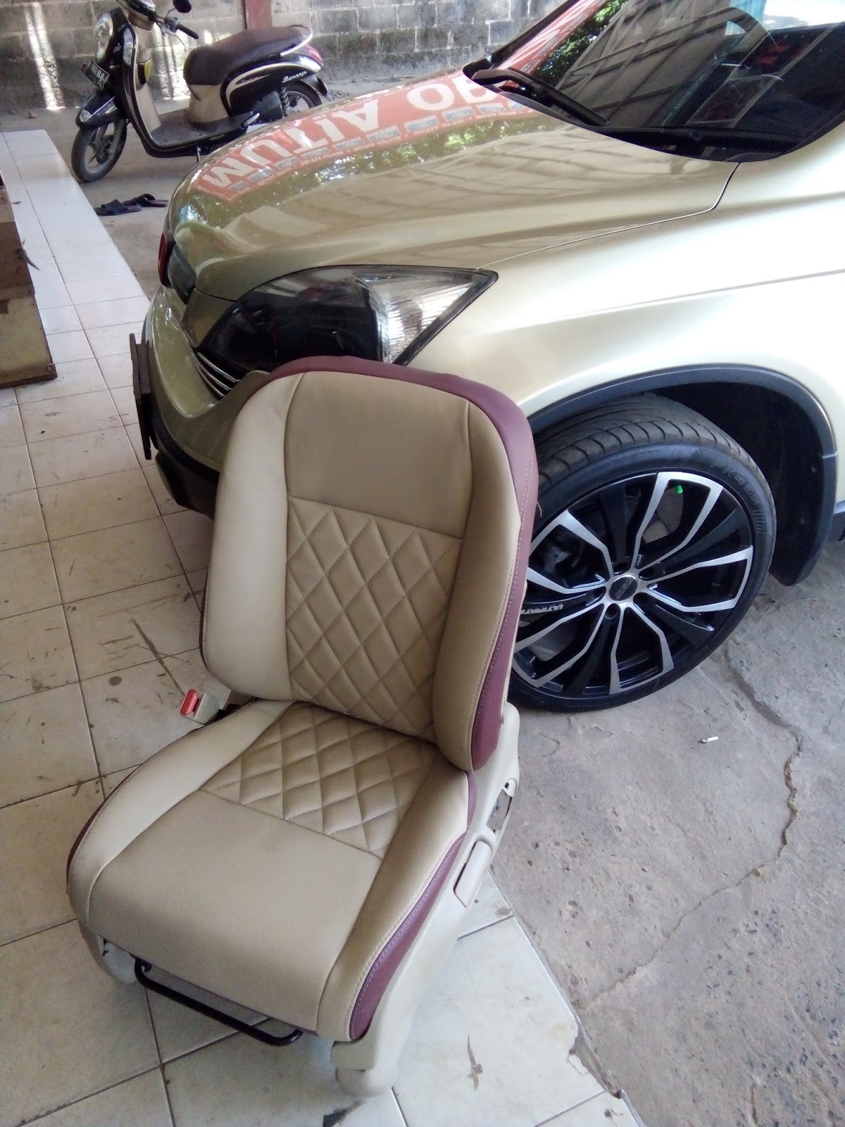 ALVARO JOK MOBIL INTERIOR CAR LEATHER SEAT VARIASI JOK DAN PLAFON