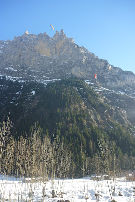 Jungfrau Region of the Swiss Alps is perfect for paragliding