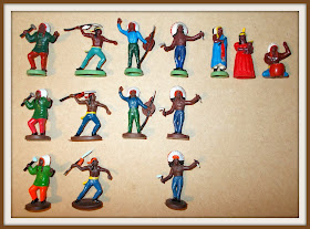 40mm Cowboys; 40mm Cowboys & Indians; 40mm Indians; Cowboys and Indians; Culpitt Cowboys; Culpitt Indians; Culpitt Wild West; Culpitt's Cake Decorations; Injectaplastic; Jouets Super Plastic; JSP; Small Scale World; smallscaleworld.blogspot.com; Wild West;