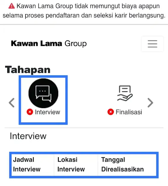 interview kawan lama