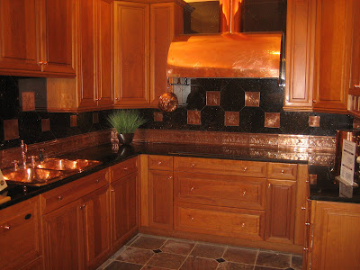 Copper Kitchen Lighting