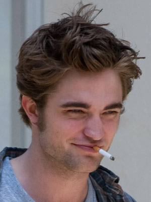 pics of robert pattinson smoking. robert pattinson smoking a