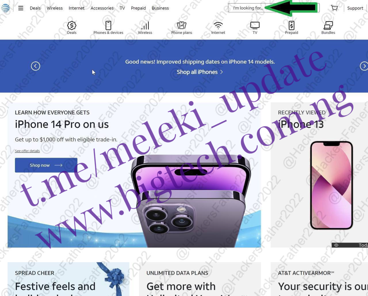 AT&T PICK UP TUTORIALS: Meleki Update