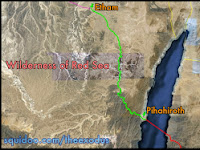 Rute Perjalanan Bangsa Israel Dari Mesir Ke Kanaan