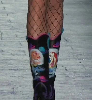 Jeremy Scott Ren & Stimpy Boots