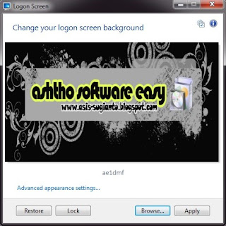 Cara Mengganti Logon Screen Windows 7