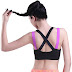 heartfor Racerback Deportes Bras