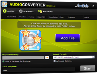  Ripper on Freeware Applications  Foxtab Mp3 Converter